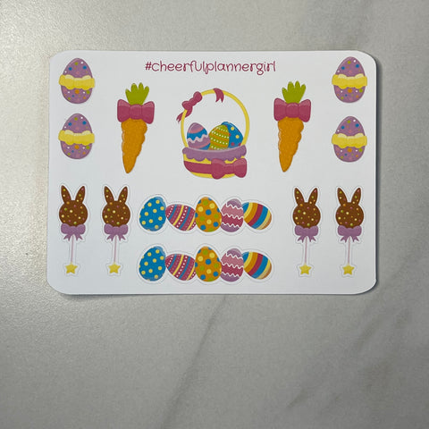 Easter Eggs and Candies Deco Sampler Sticker Sheet