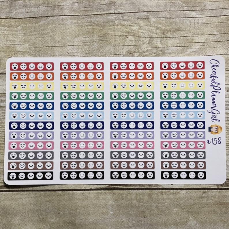 Mood Tracker Stickers for Sale