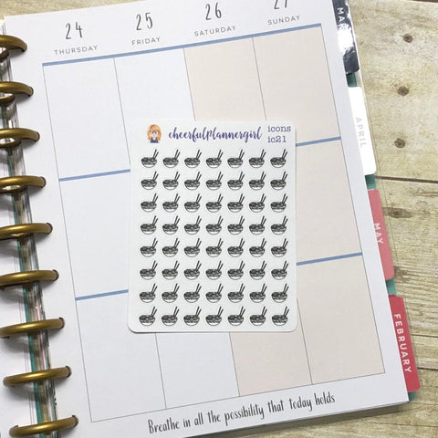 Pho Bowl Planner Stickers