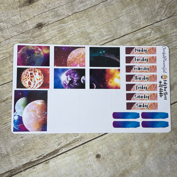 MoonBoo Standard Vertical Full Kit Weekly Layout Planner Stickers