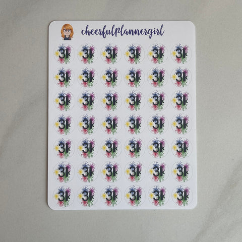 3k Step Goal Planner Stickers