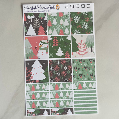 O Christmas Tree for Academic Planner Weekly Layout