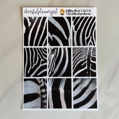 Zebra Stripes Rare Disease Nothing But Full Boxes