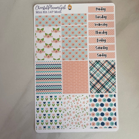 Mom Mothers Day Mini Kit Weekly Layout Planner Stickers