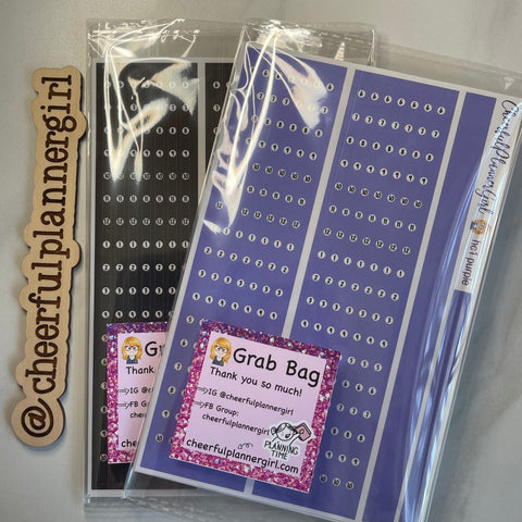 Hobonichi Cousin Time Strip Planner Stickers Mystery Grab Bags