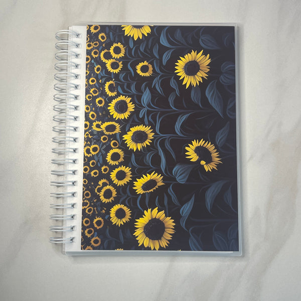 5x7 Sunflower Field Reusable Sticker Album
