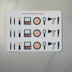 Make Up Deco Sampler Sticker Sheet