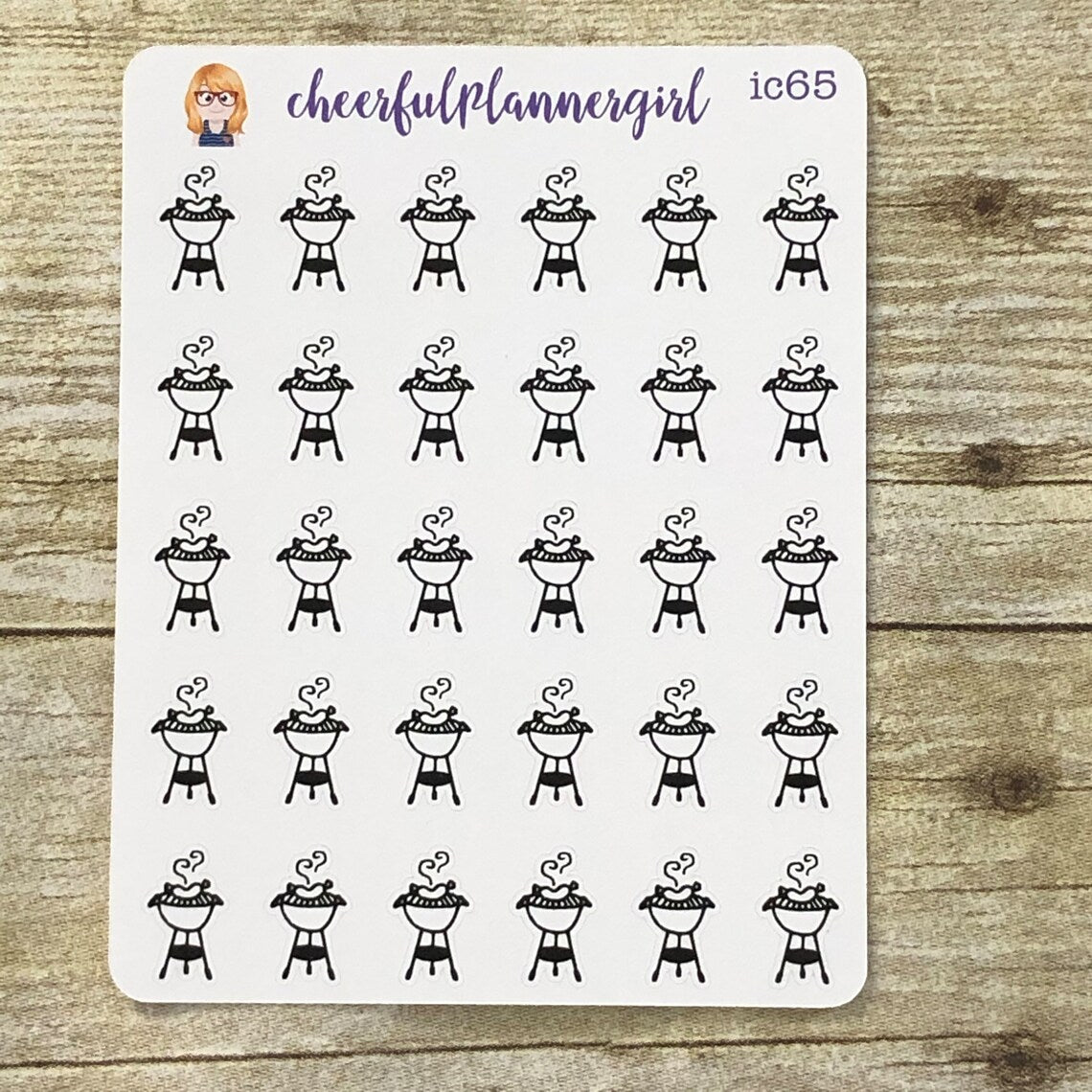 Grill Planner Stickers