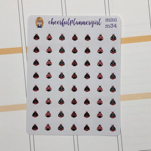 Ladybug Mini Stickers