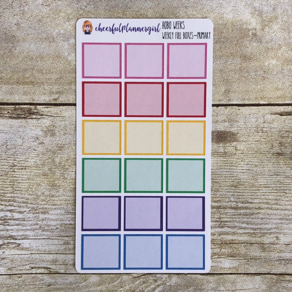 Summer Time Hobonichi Weeks Weekly Planner Stickers – CheerfulPlannerGirl
