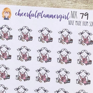 Nixie Made from Scratch Planner Stickers
