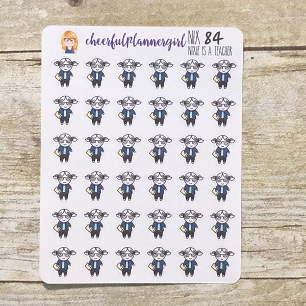 Nixie is a Teacher Planner Stickers