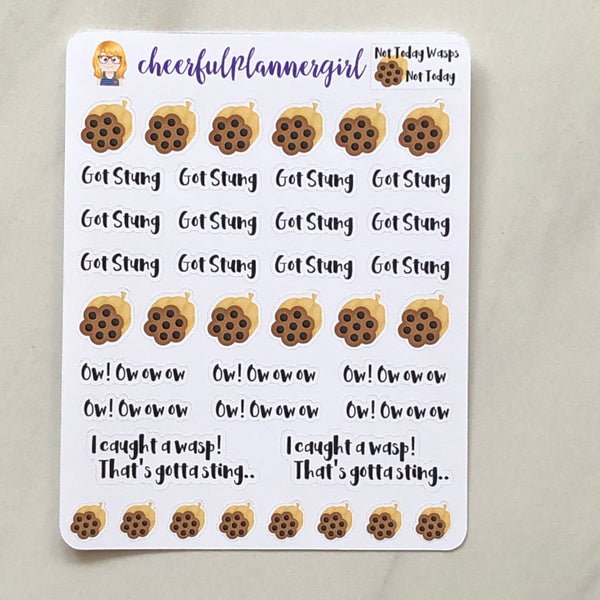 Wasp Hive with Script Planner Stickers