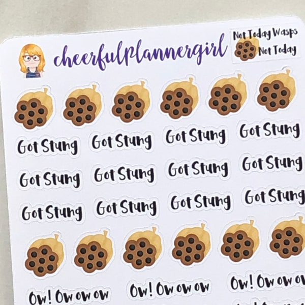 Wasp Hive with Script Planner Stickers