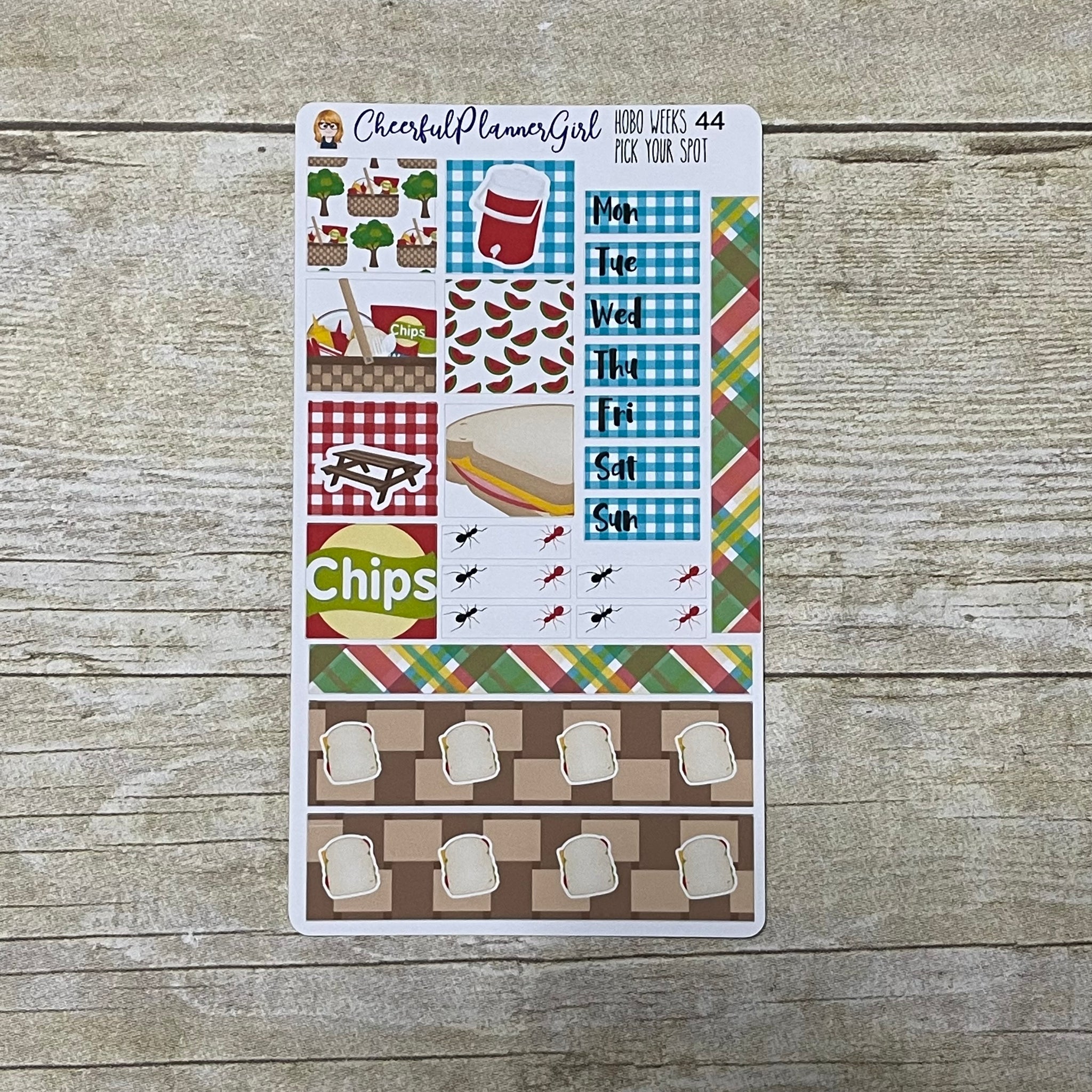 Pick Your Spot Hobonichi Weeks Weekly Planner Stickers