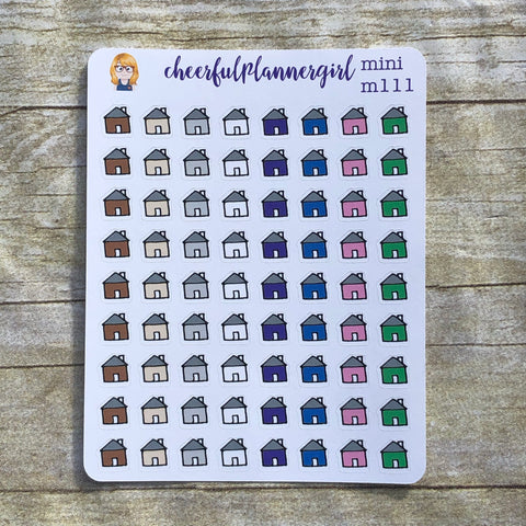 House Mini Stickers