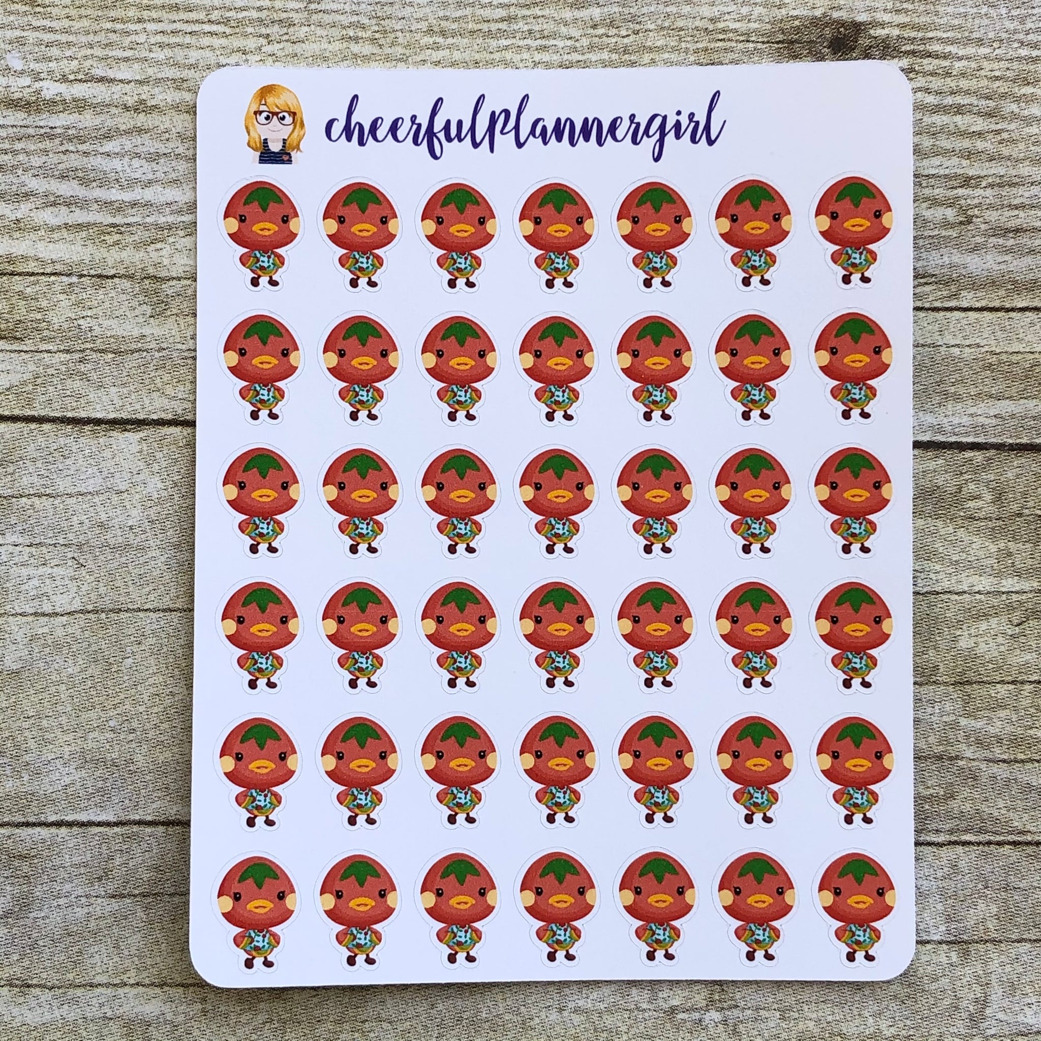 Ketchup Planner Stickers