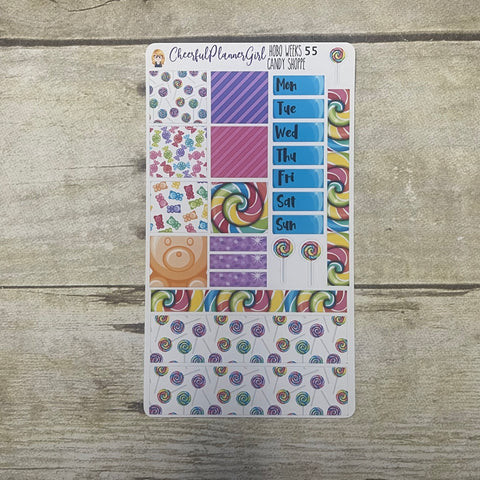 Candy Shoppe Hobonichi Weeks Weekly Planner Stickers