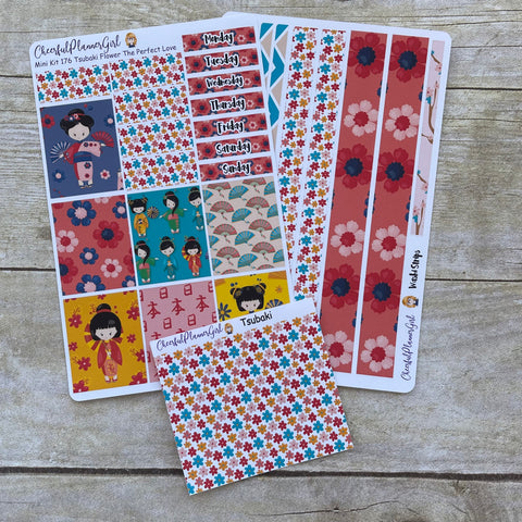Tsubaki The Perfect Love Mini Kit Weekly Layout Planner Stickers