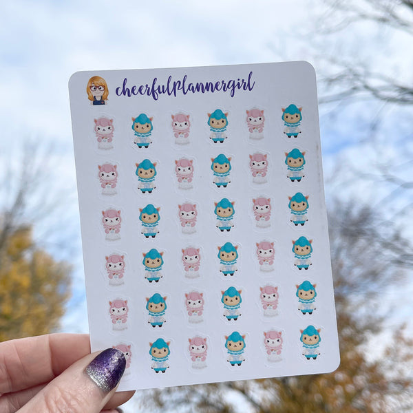 Reese and Cyrus Planner Stickers