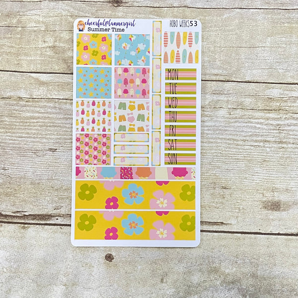 Summer Time Hobonichi Weeks Weekly Planner Stickers – CheerfulPlannerGirl