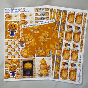 A Visit from Jack Mini Kit Weekly Layout Planner Stickers