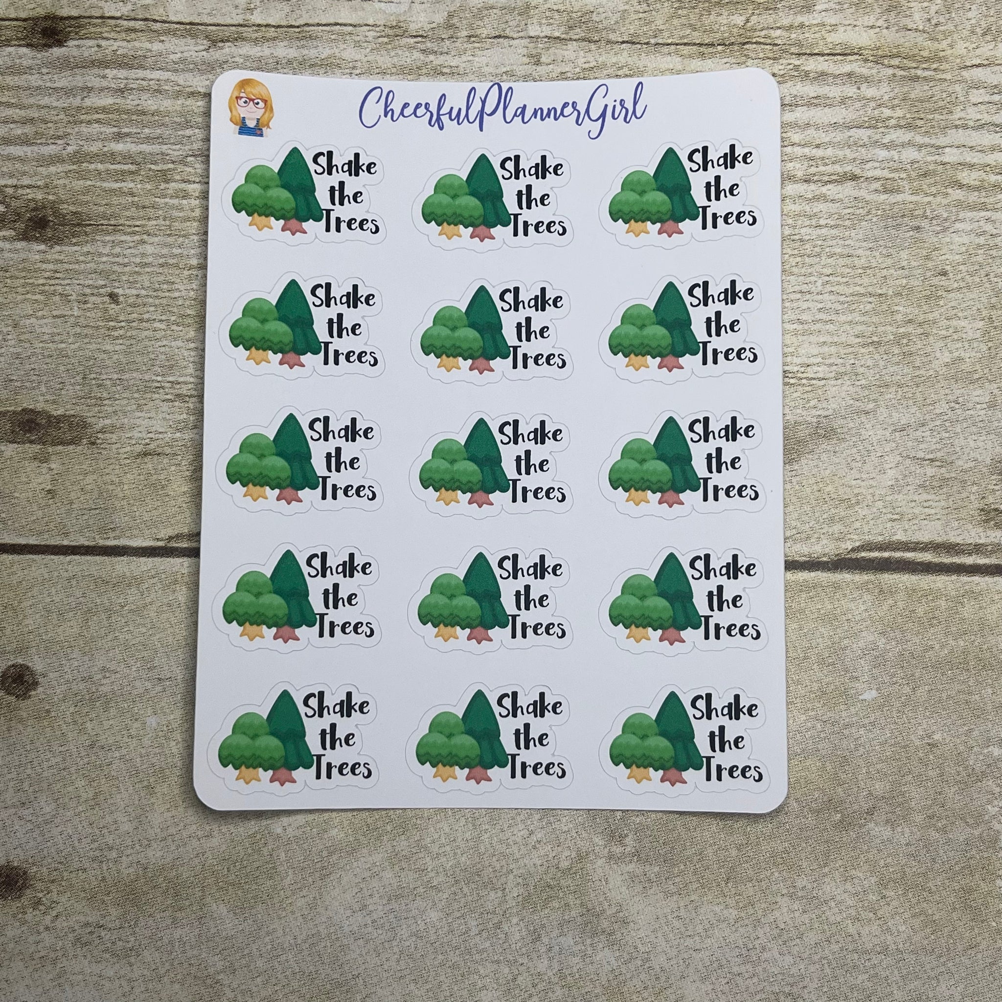 Shake The Trees Planner Stickers