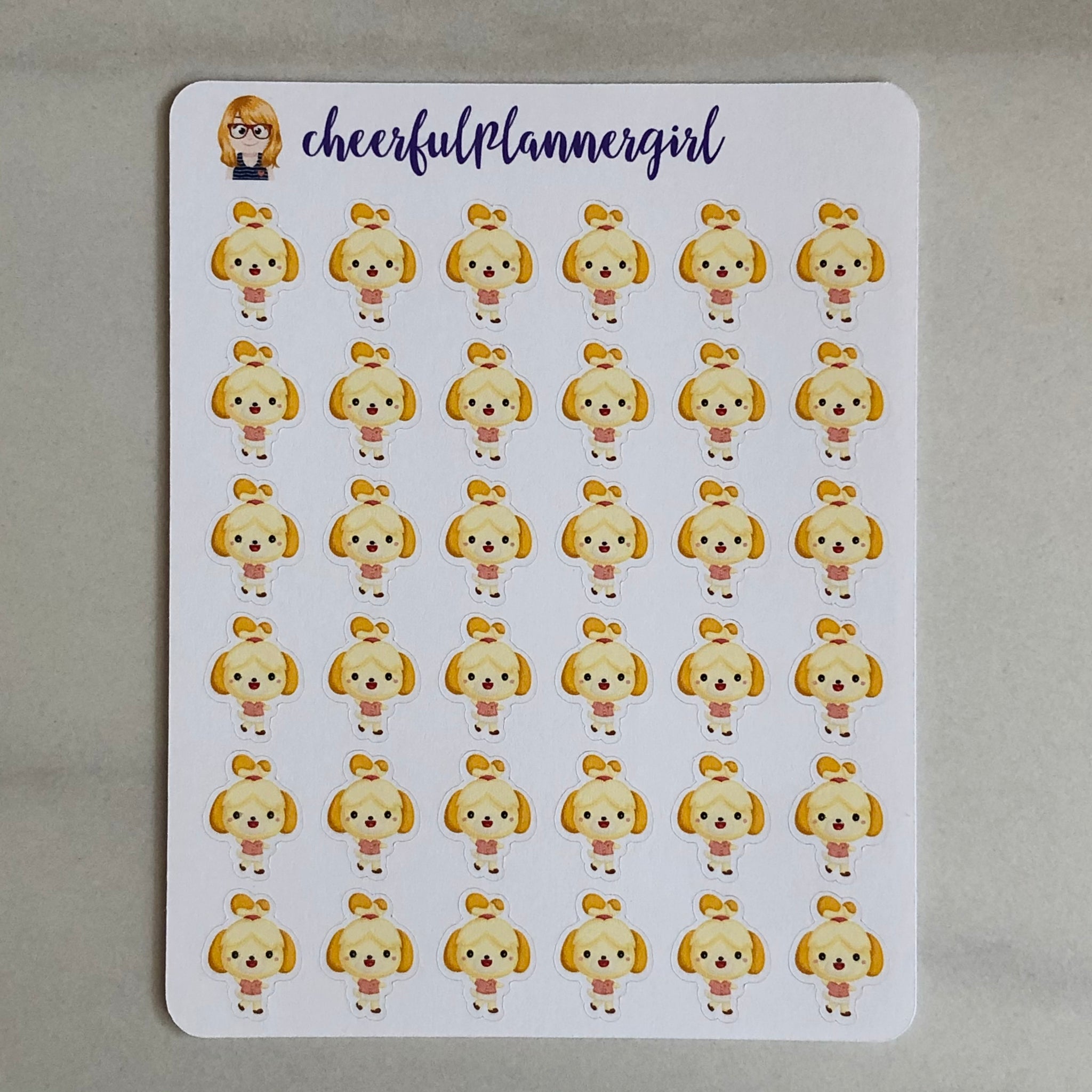 Isabelle Planner Stickers