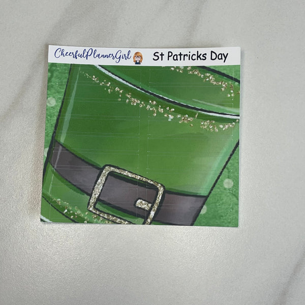 St Patricks Day Mini Kit Weekly Layout Planner Stickers