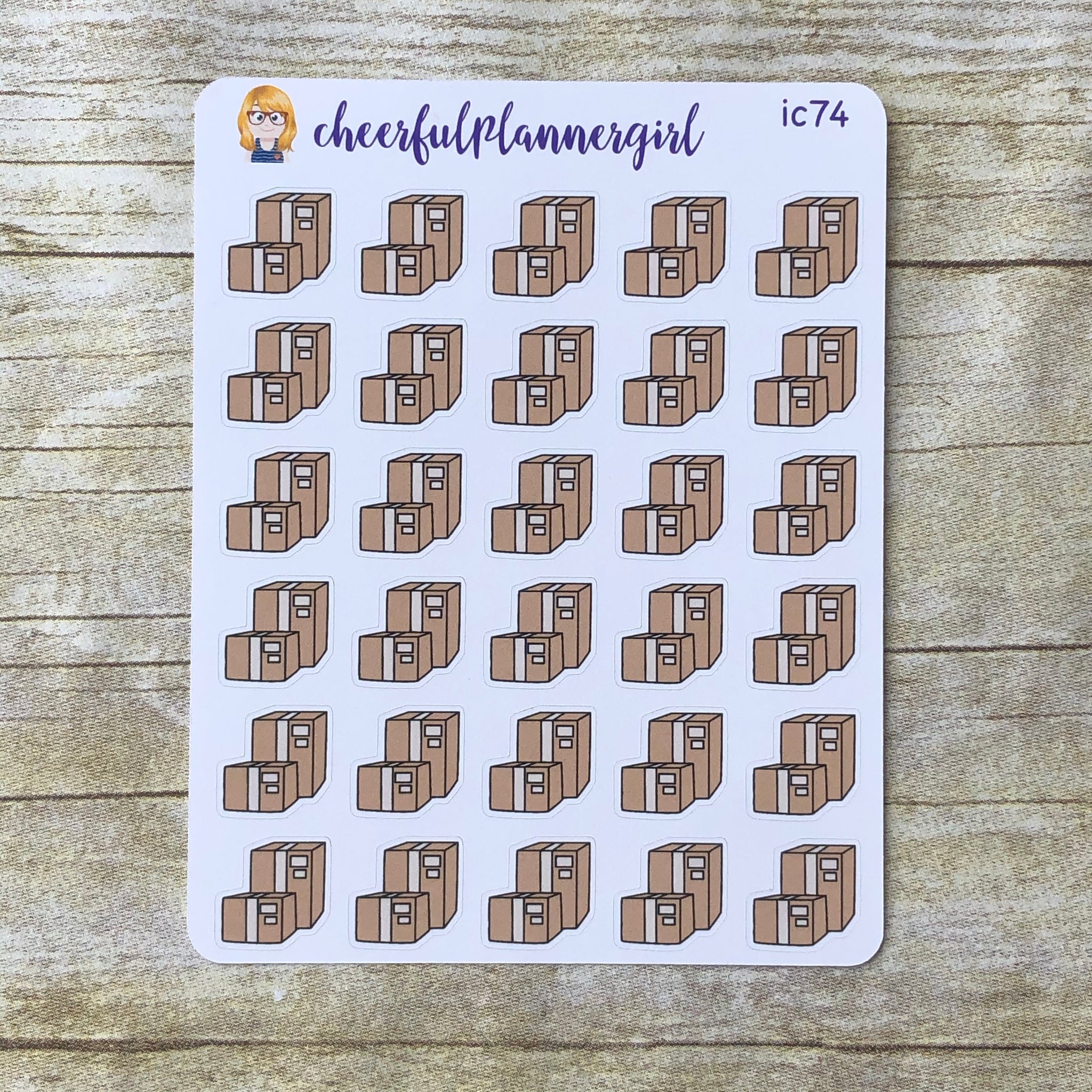 Packages Planner Stickers