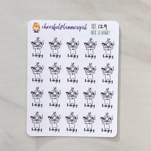Nixie So Hangry Planner Stickers
