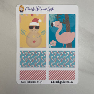 A Beachy Christmas Planner Stickers Back to Basics