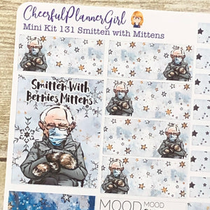 Smitten With Mittens Mini Kit Weekly Layout Planner Stickers